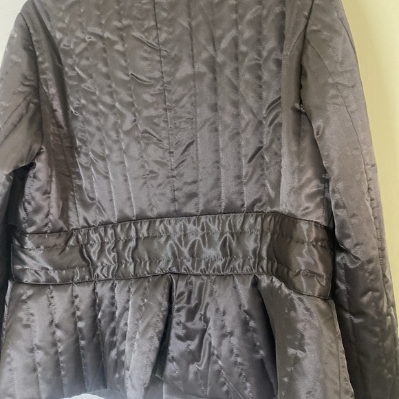 Giorgio Armani Shimmering Double Stand Up Collar Zip Jacket New With Tags - Picture 9 of 16